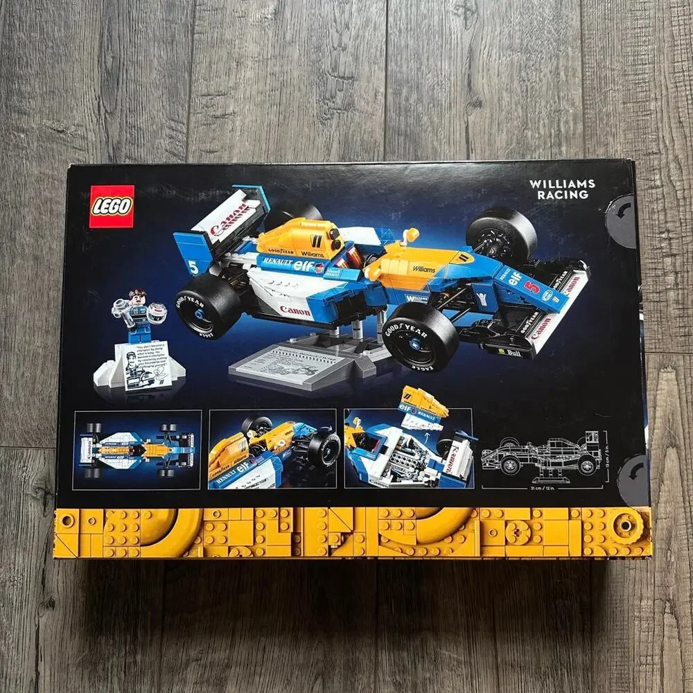 Lego Icons Williams Racing Car F1 FW14B & Nigel Mansell - Set 10353